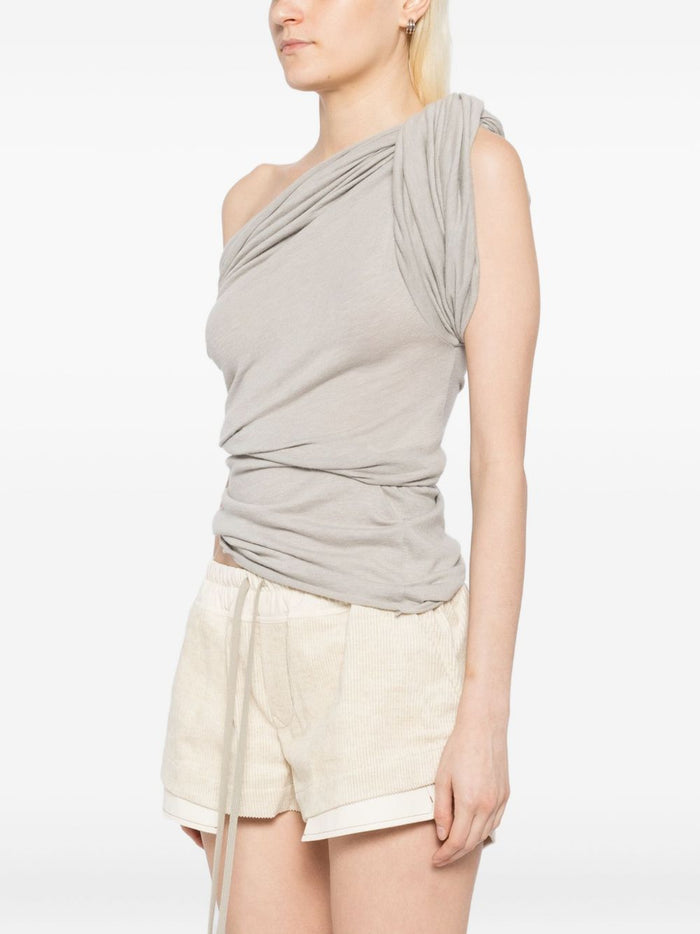 Rick Owens Top Ivory Cotton