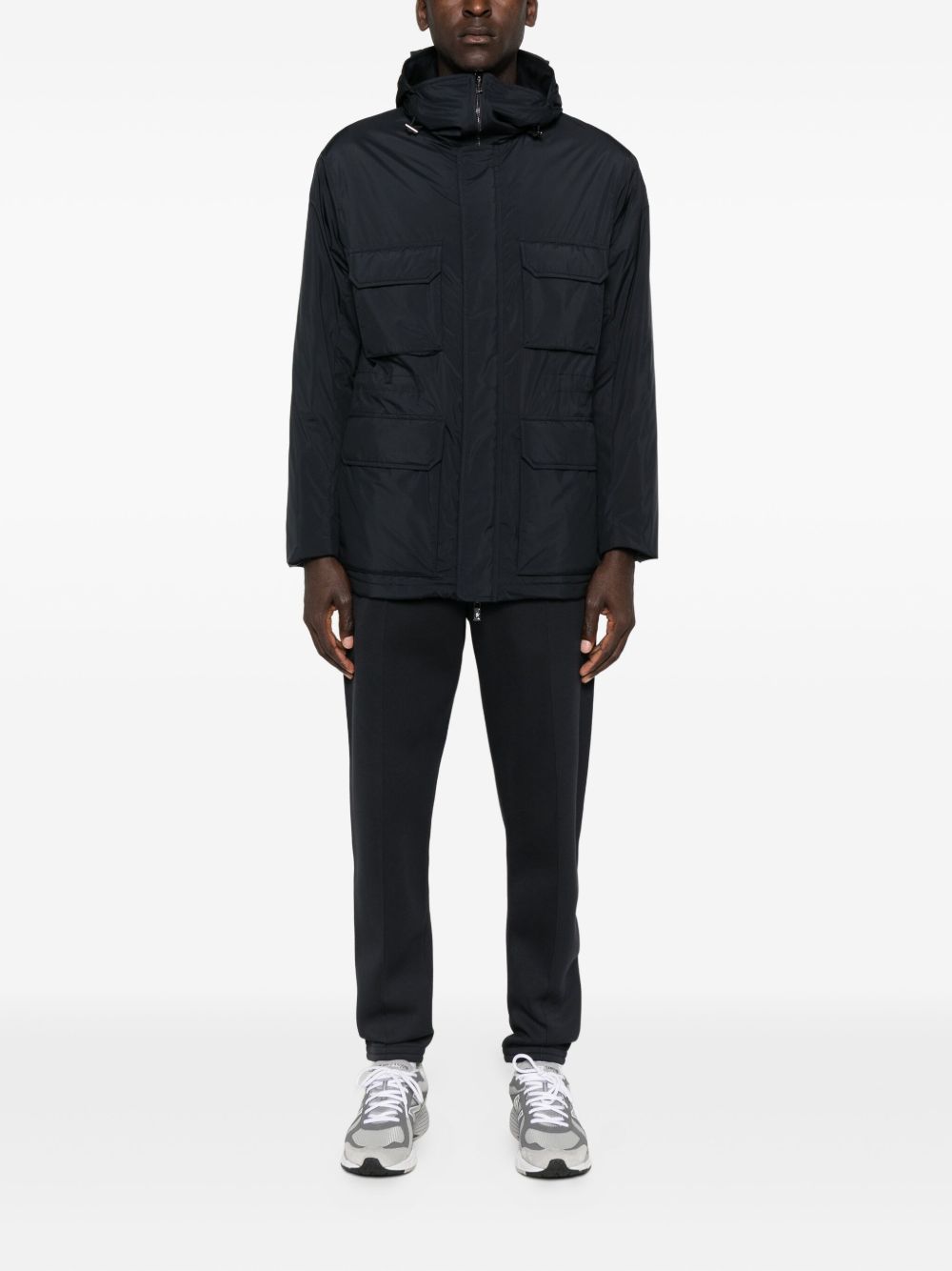 Emporio Armani Capsule Coats Blu Polyester