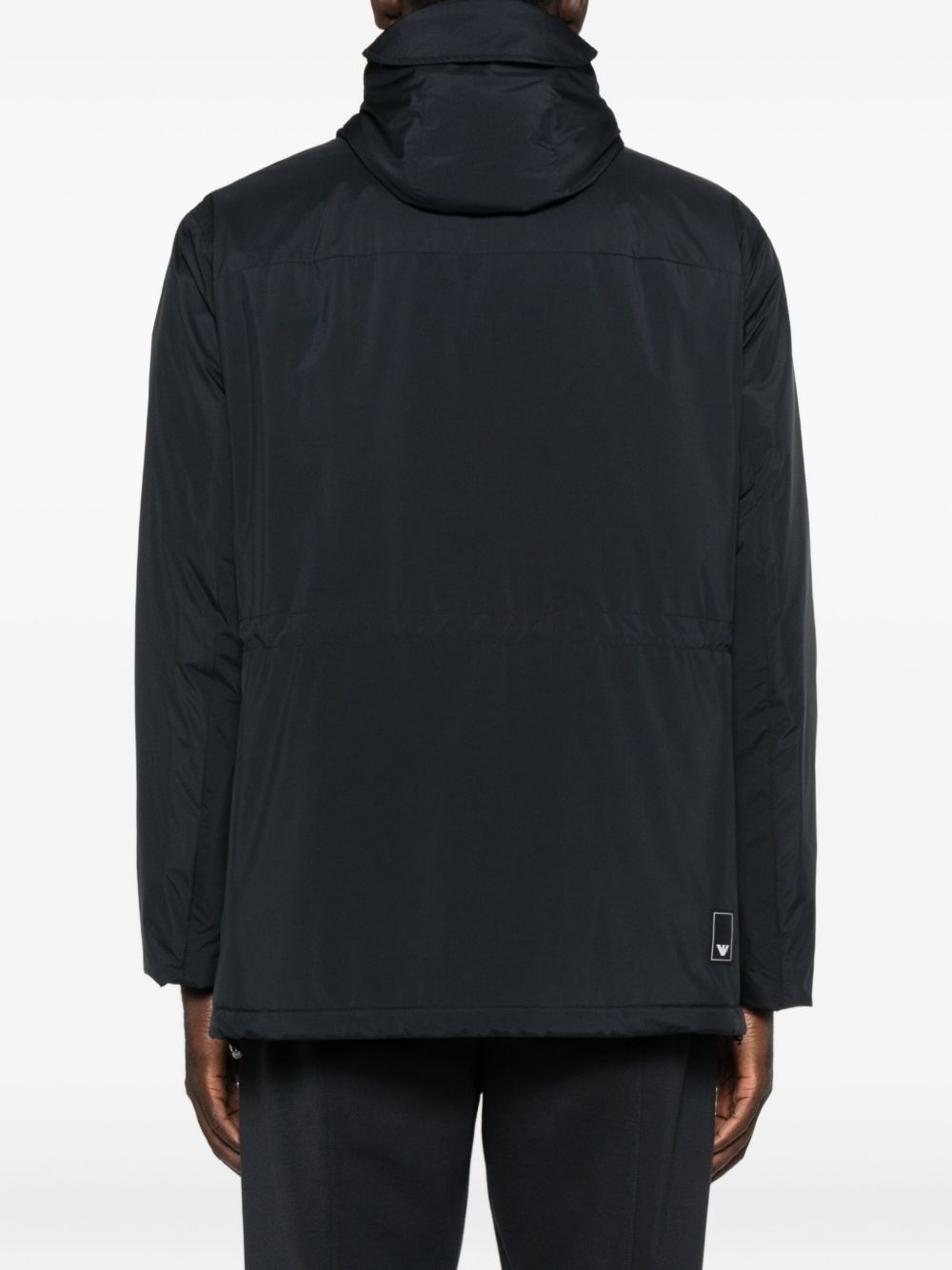 Emporio Armani Capsule Coats Blu Polyester