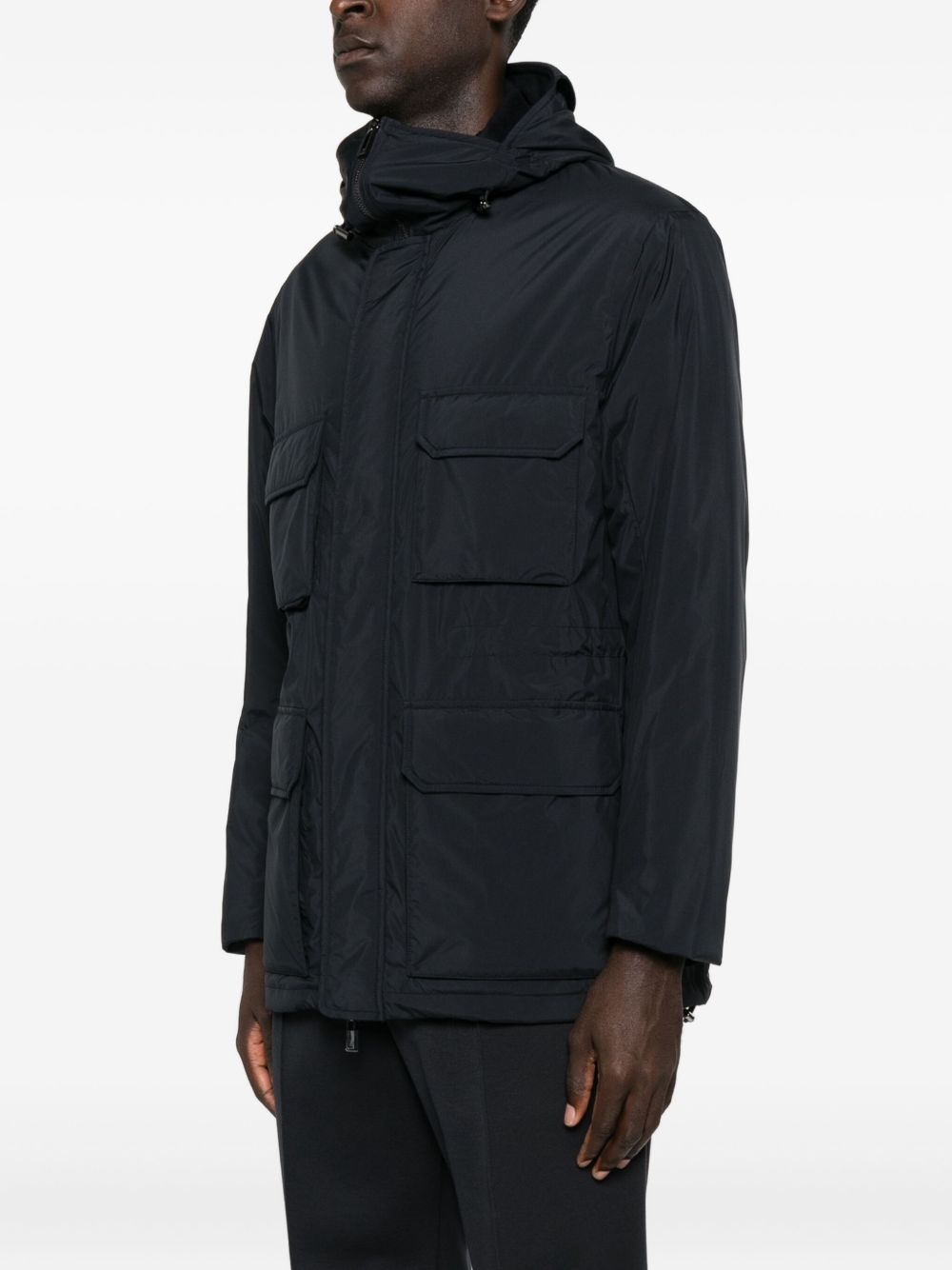 Emporio Armani Capsule Coats Blu Polyester