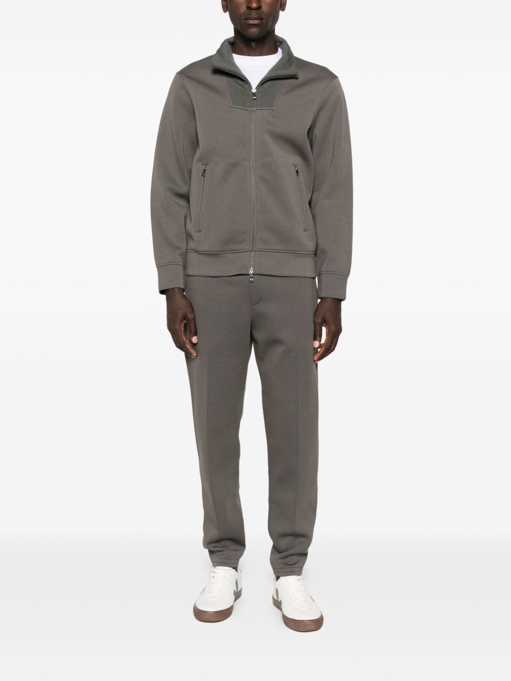 Emporio Armani Capsule Trousers Grigio Modal