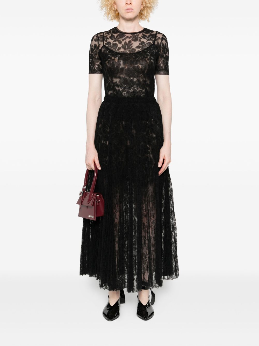 Ermanno Scervino Skirts Black Fabric