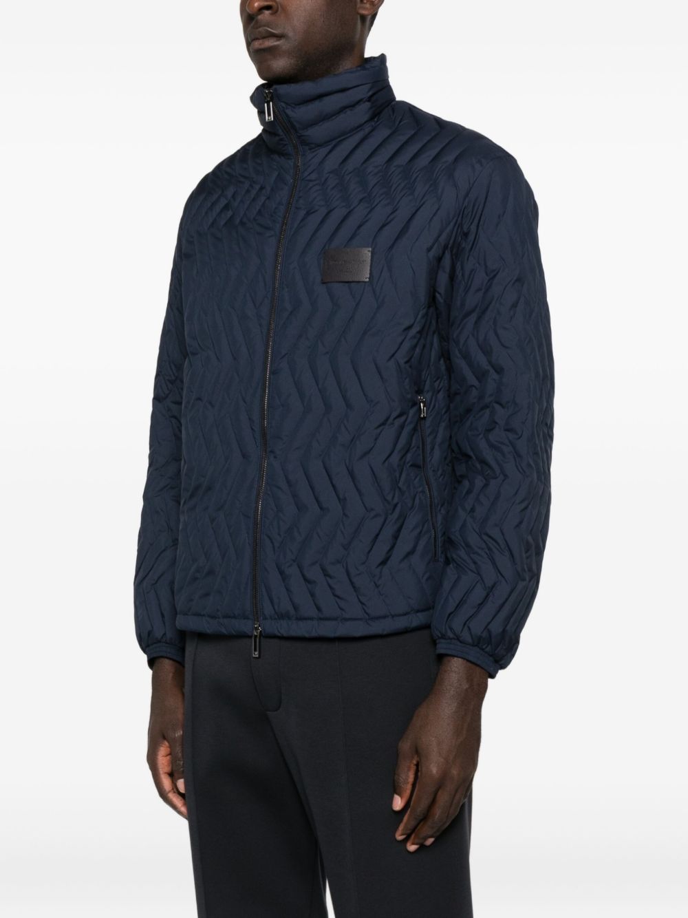 Emporio Armani Coats Blu Polyester
