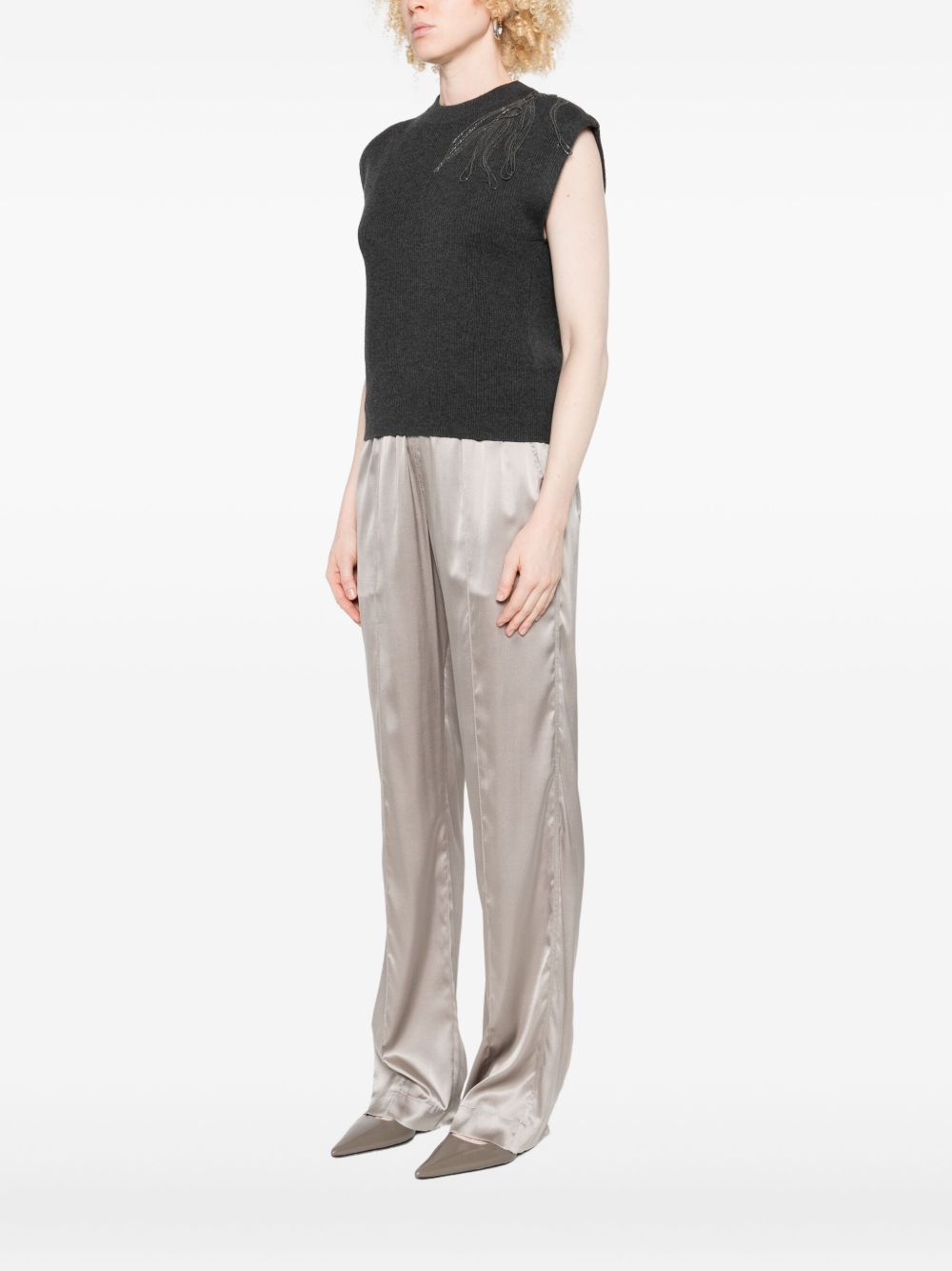Brunello Cucinelli Top Nero
