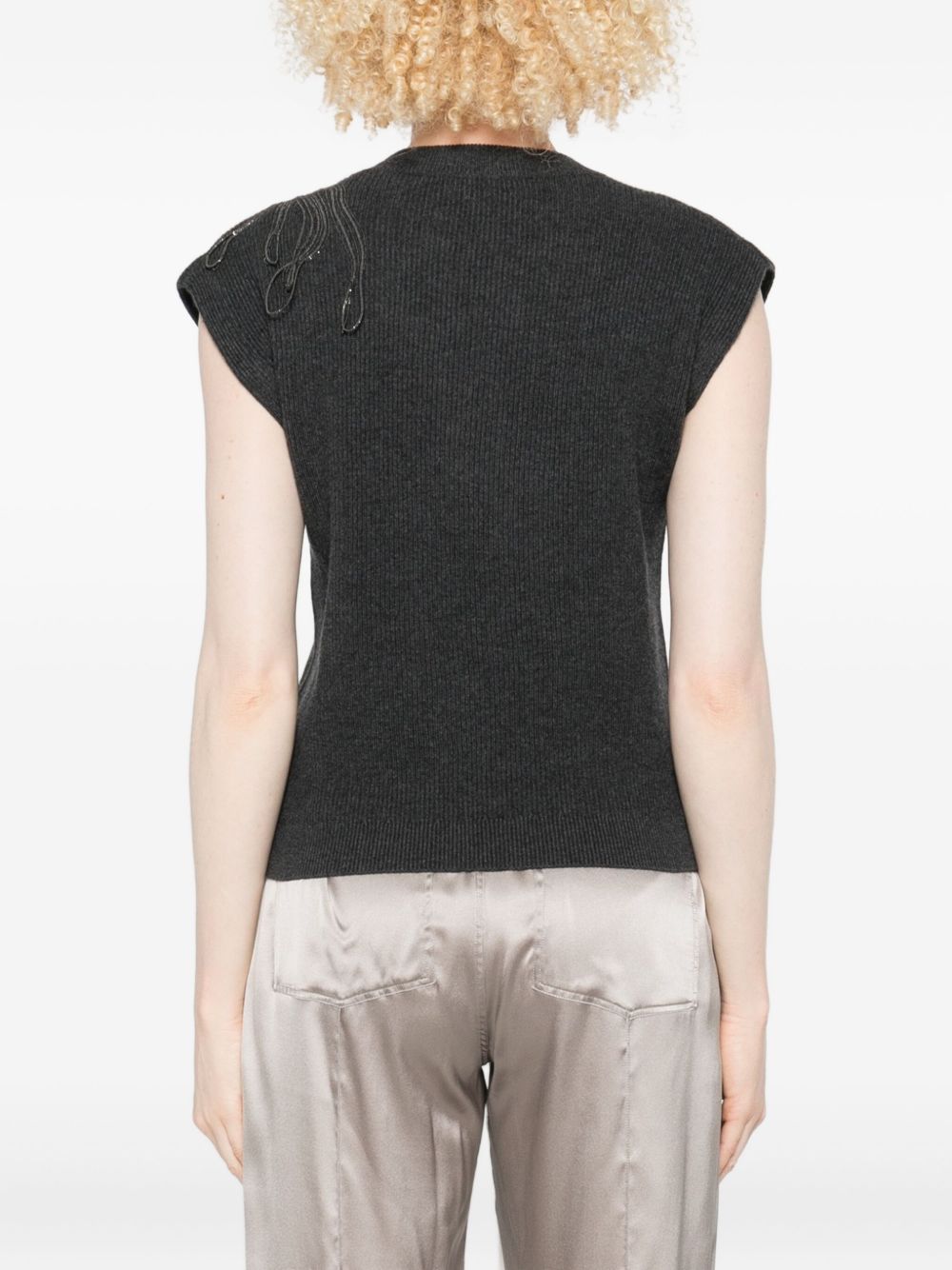 Brunello Cucinelli Top Nero