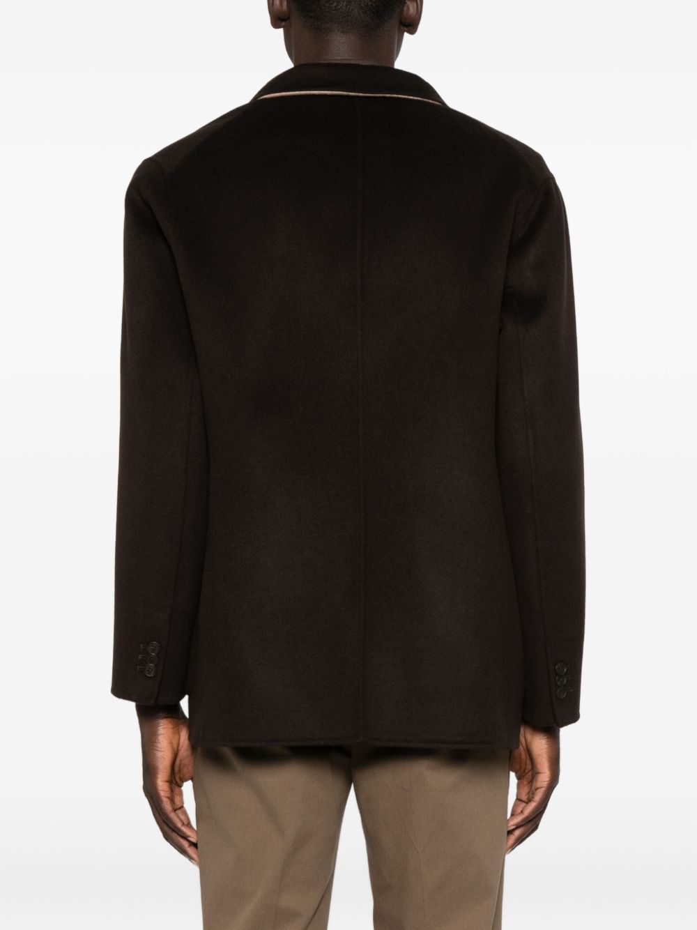 Emporio Armani Exclusive Jackets Marrone Cashmere