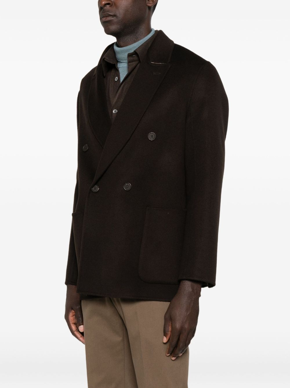 Emporio Armani Exclusive Jackets Marrone Cashmere