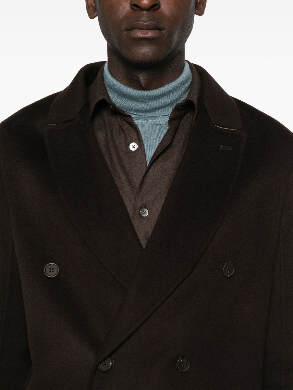 Emporio Armani Exclusive Jackets Marrone Cashmere