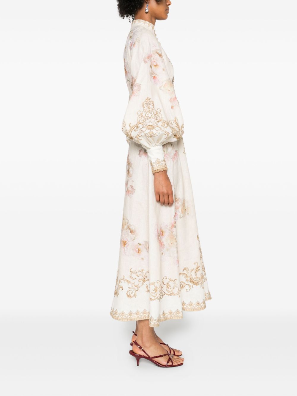Zimmermann Dresses Beige Linen