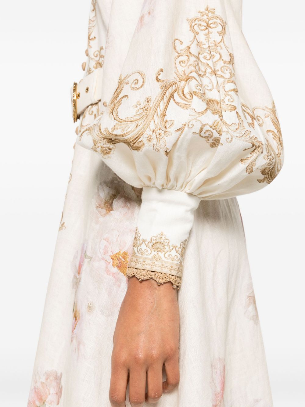 Zimmermann Dresses Beige Linen