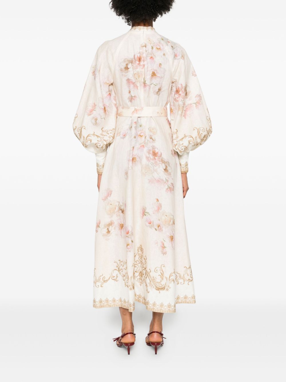 Zimmermann Dresses Beige Linen