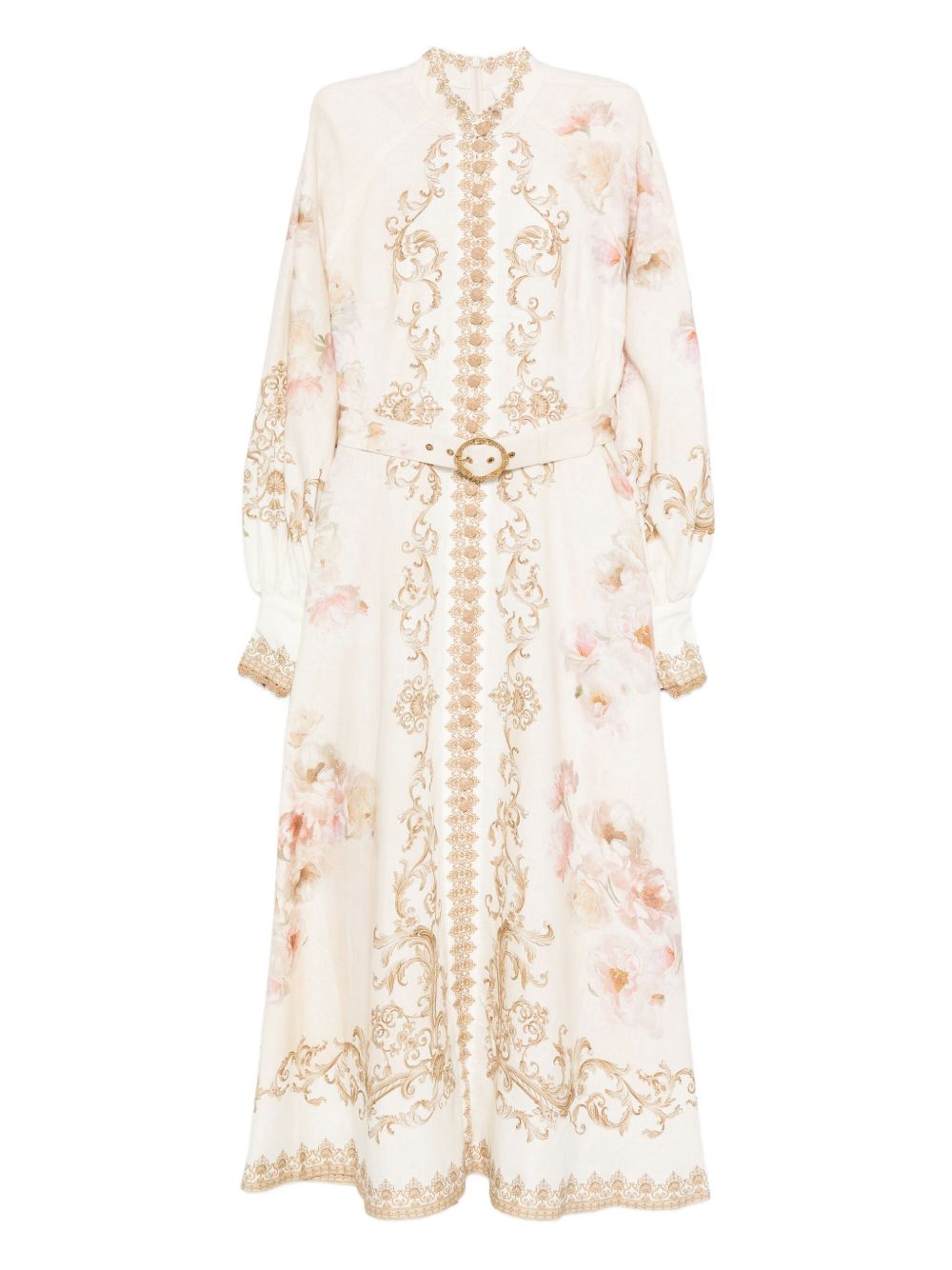 Zimmermann Dresses Beige Linen