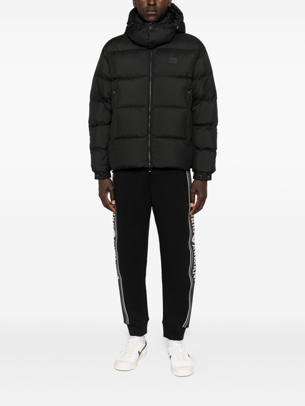 Emporio Armani Coats Nero Polyester