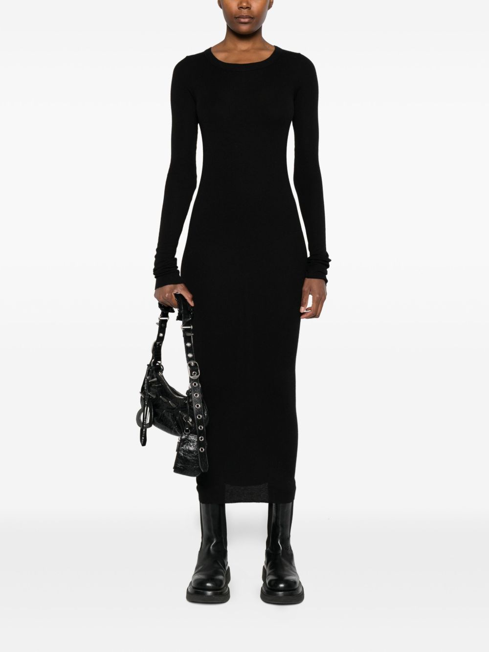 Rick Owens Dresses Black Fabric
