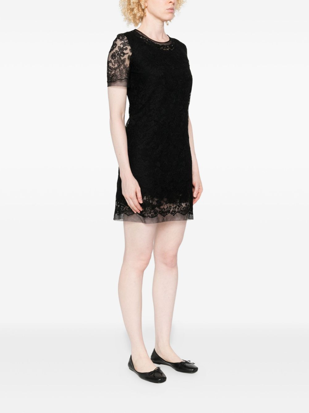 Ermanno Scervino Dresses Black Polyester