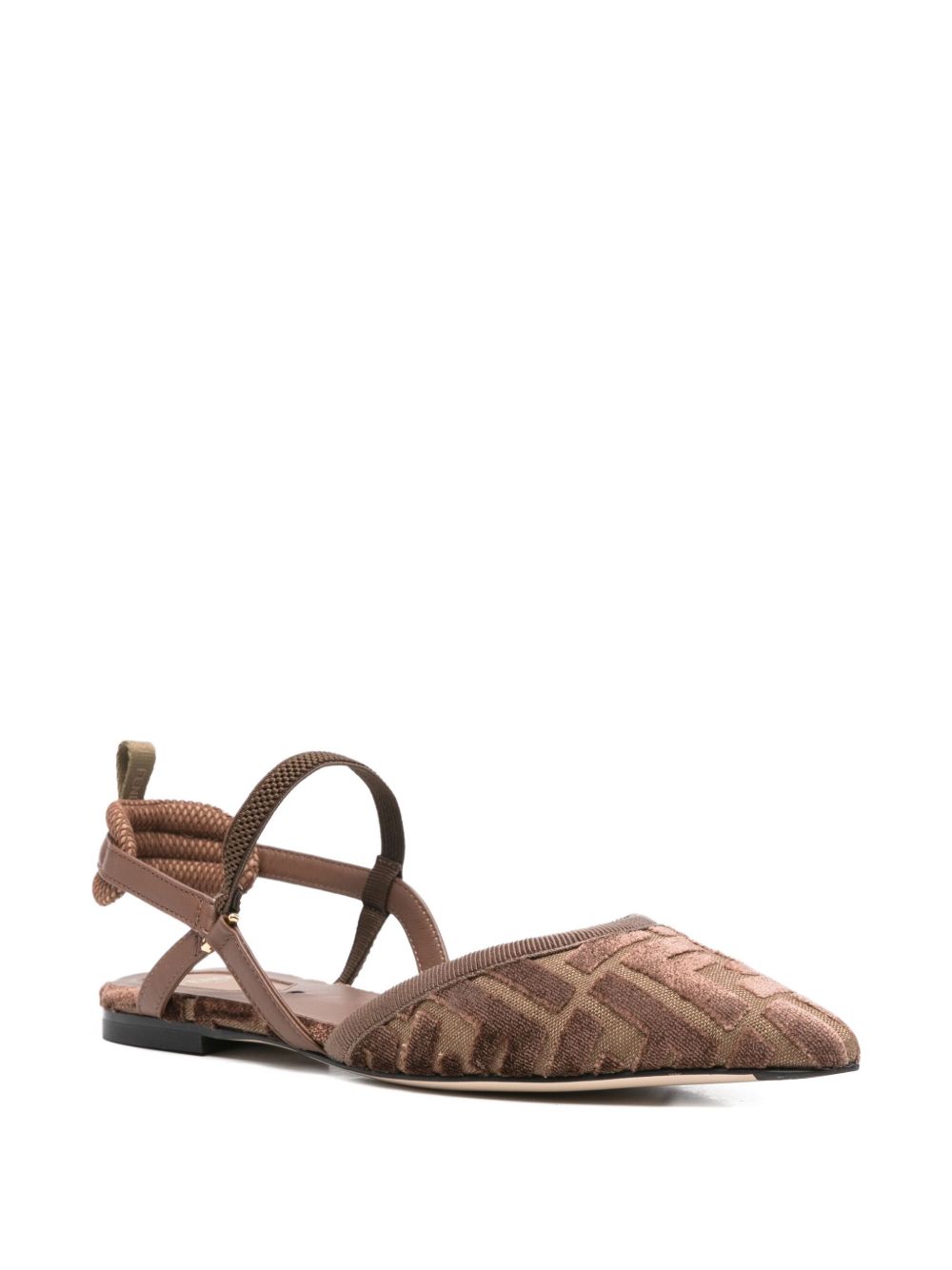 Fendi Flat Shoes Brown