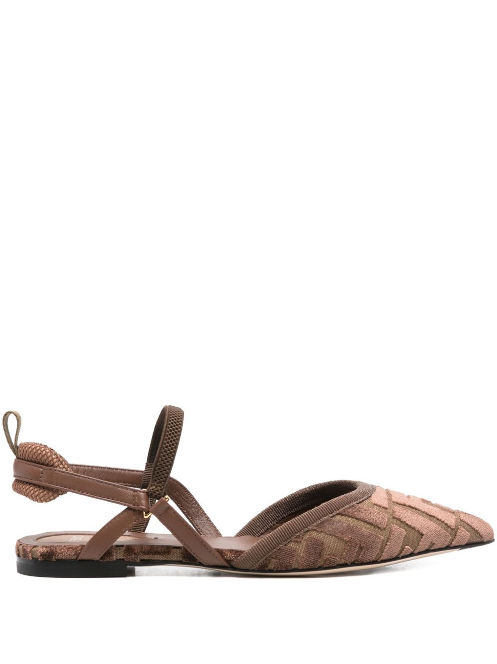 Fendi Flat Shoes Brown