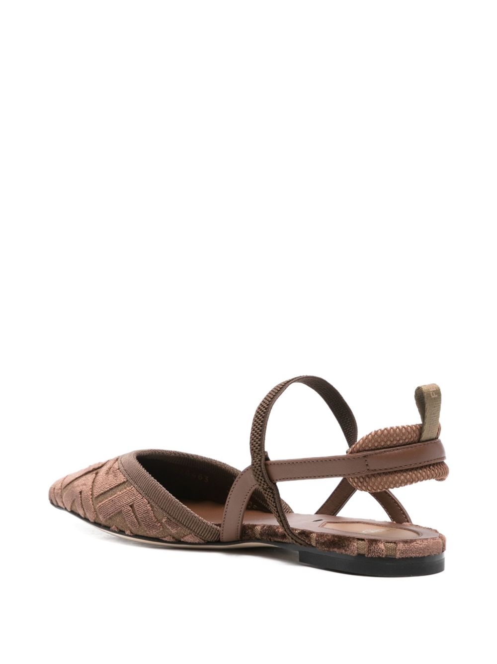 Fendi Flat Shoes Brown
