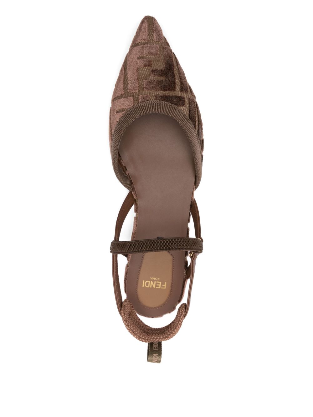 Fendi Flat Shoes Brown