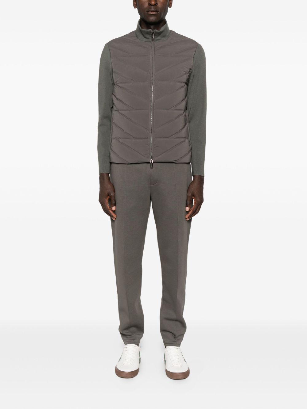 Emporio Armani Capsule Coats Grigio Elastane