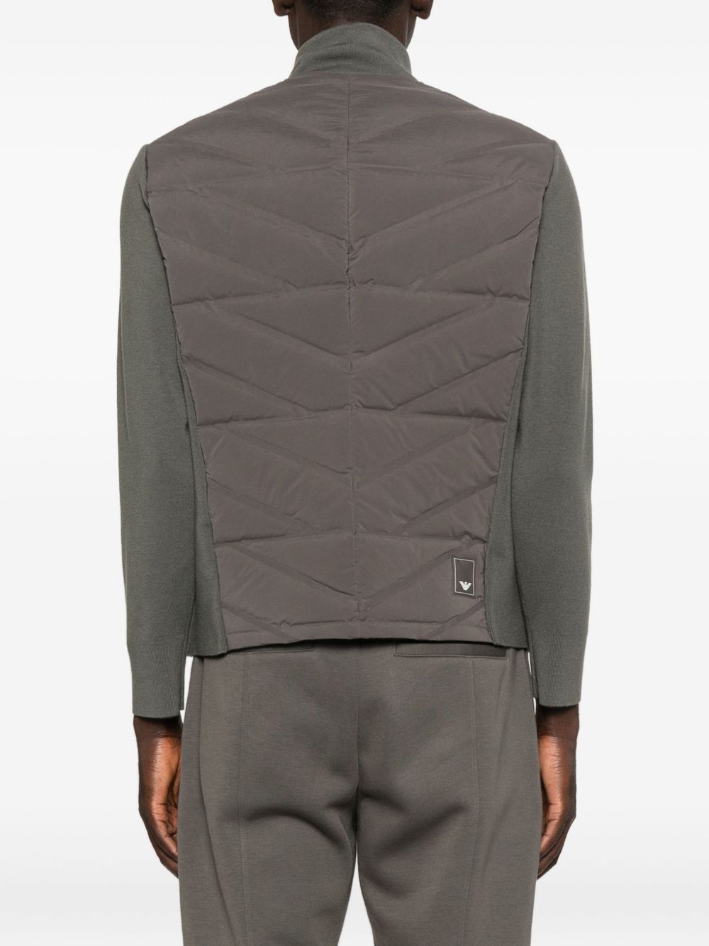 Emporio Armani Capsule Coats Grigio Elastane