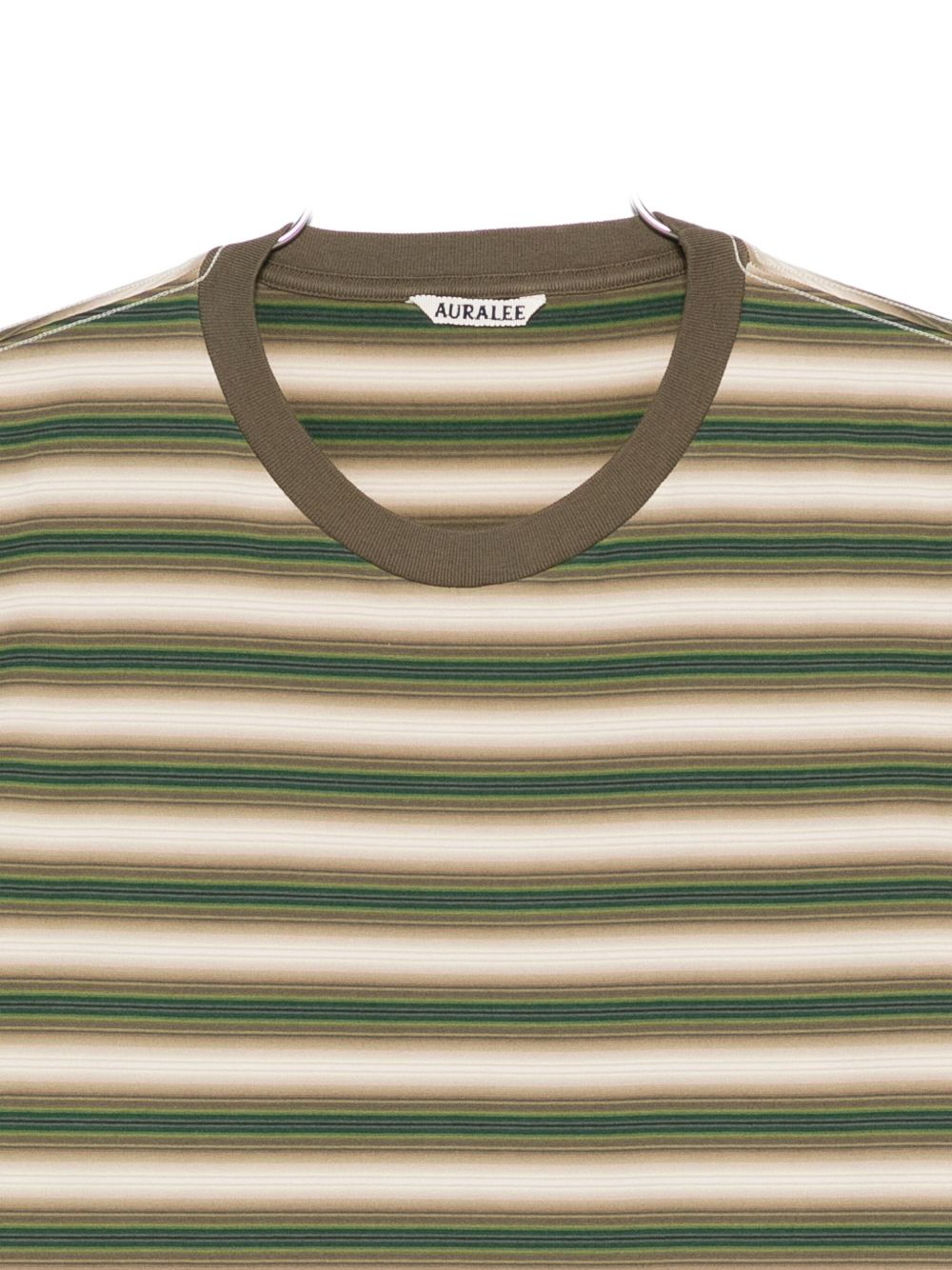 Auralee T-Shirts And Polos Brown Cotton