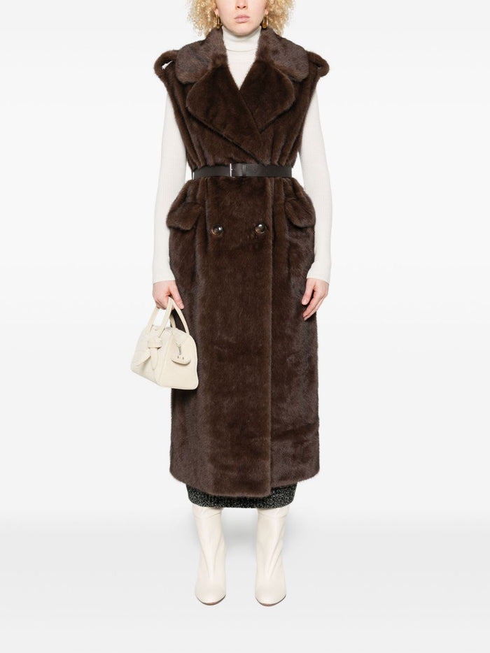 Parosh Sweaters Brown Polyester
