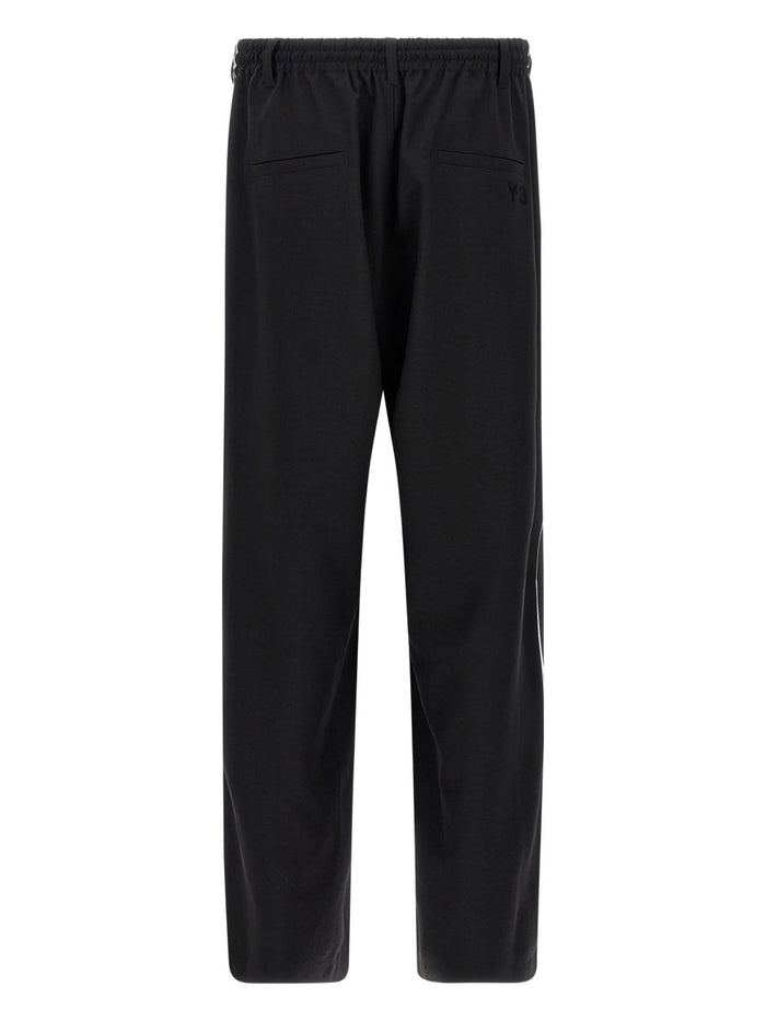 Y-3 Trousers Black Outer: Recycled Polyester