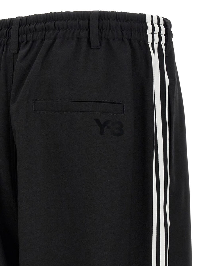 Y-3 Trousers Black Outer: Recycled Polyester