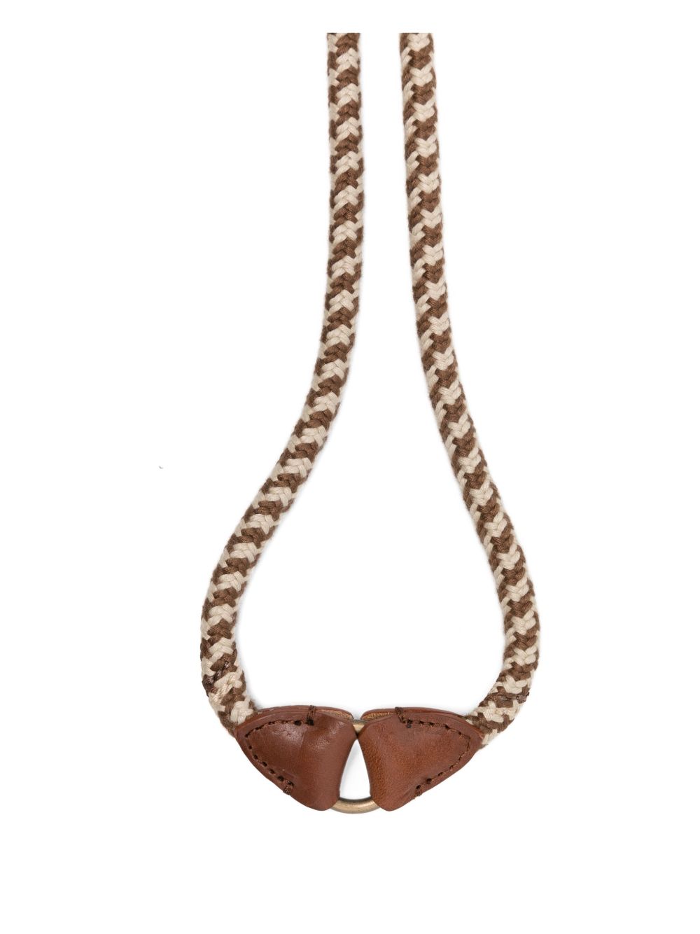 Poldo Dog Couture Accessories Beige Leather