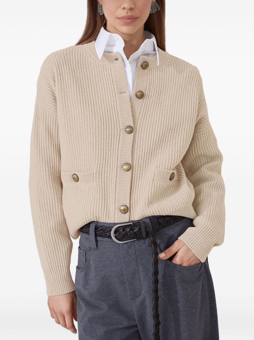 Brunello Cucinelli Sweaters Beige