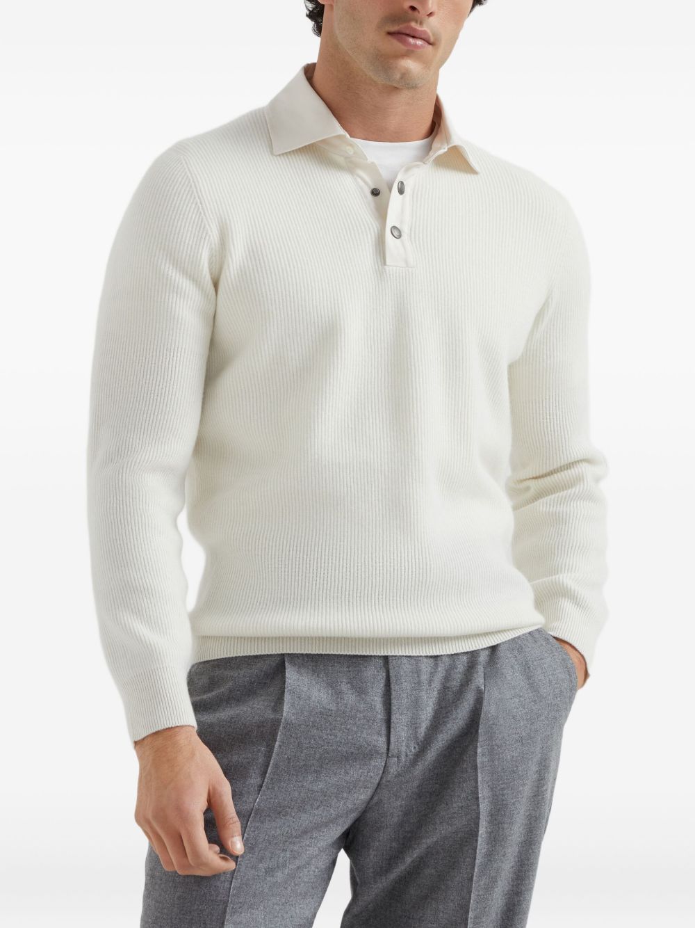 Brunello Cucinelli Sweaters Bianco