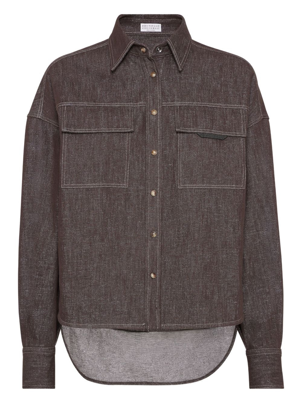 Brunello Cucinelli Shirts Marrone