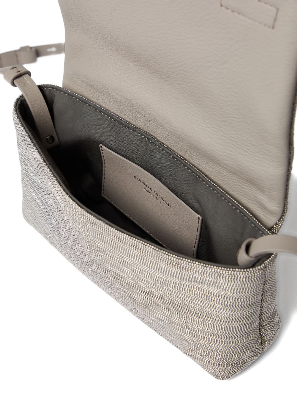 Brunello Cucinelli Bags Grigio Furs & Skins->leather100.0 %