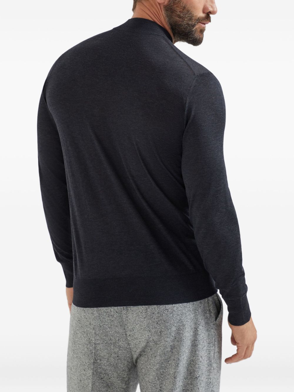 Brunello Cucinelli Sweaters Grigio Scuro