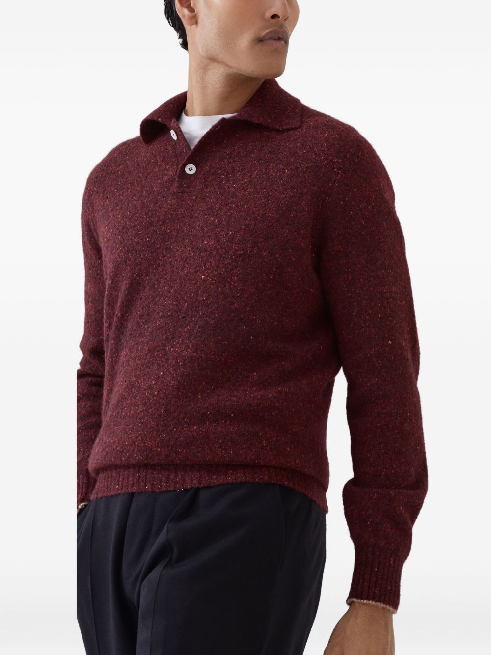 Brunello Cucinelli Sweaters Bordeaux