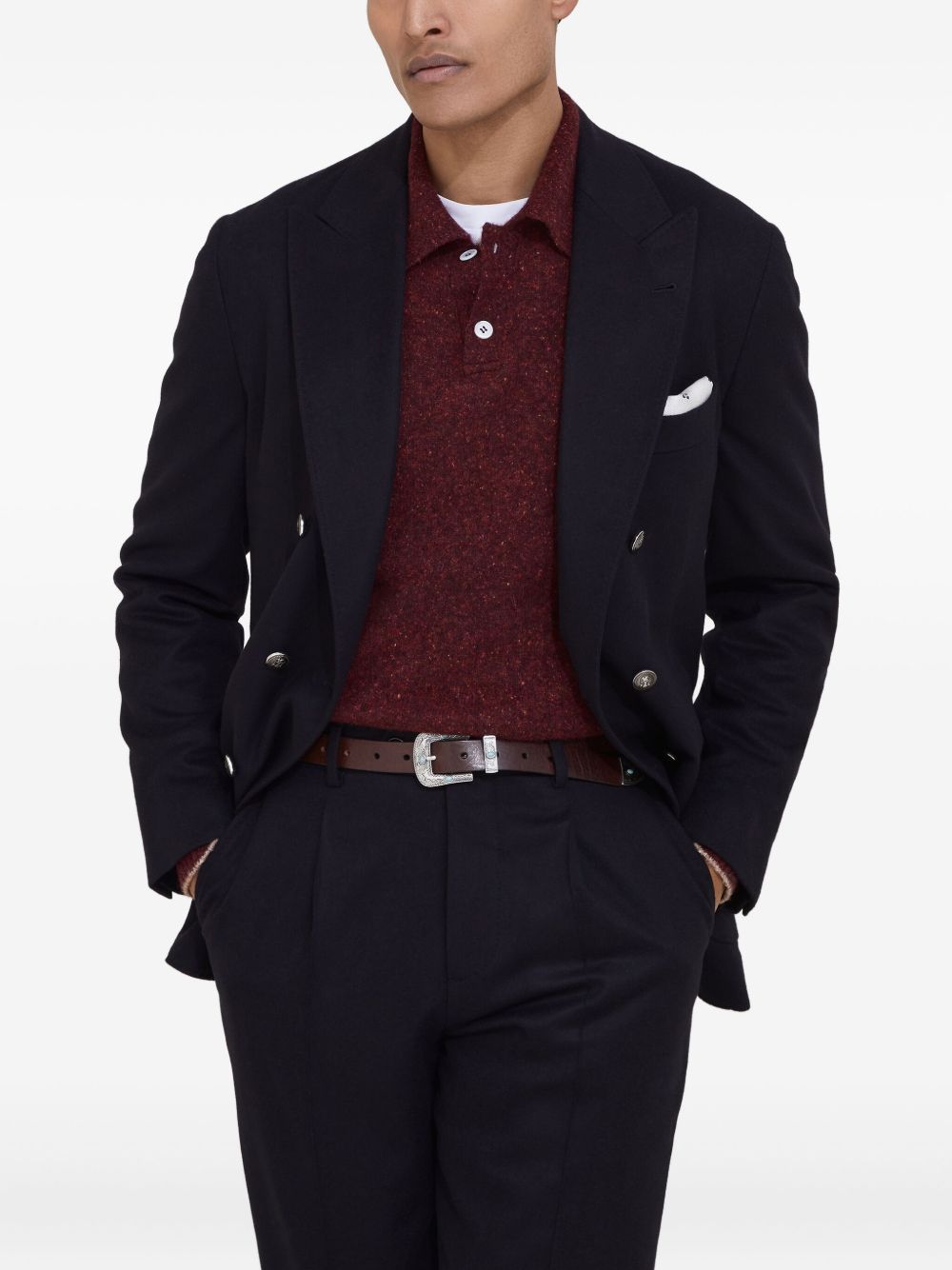Brunello Cucinelli Sweaters Bordeaux
