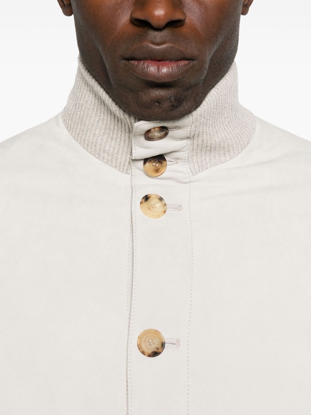 Brunello Cucinelli Coats Bianco