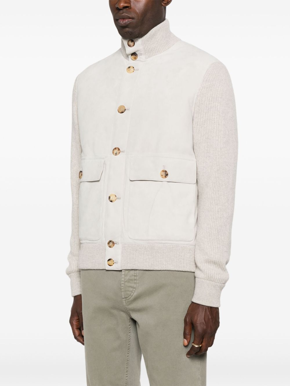 Brunello Cucinelli Coats Bianco