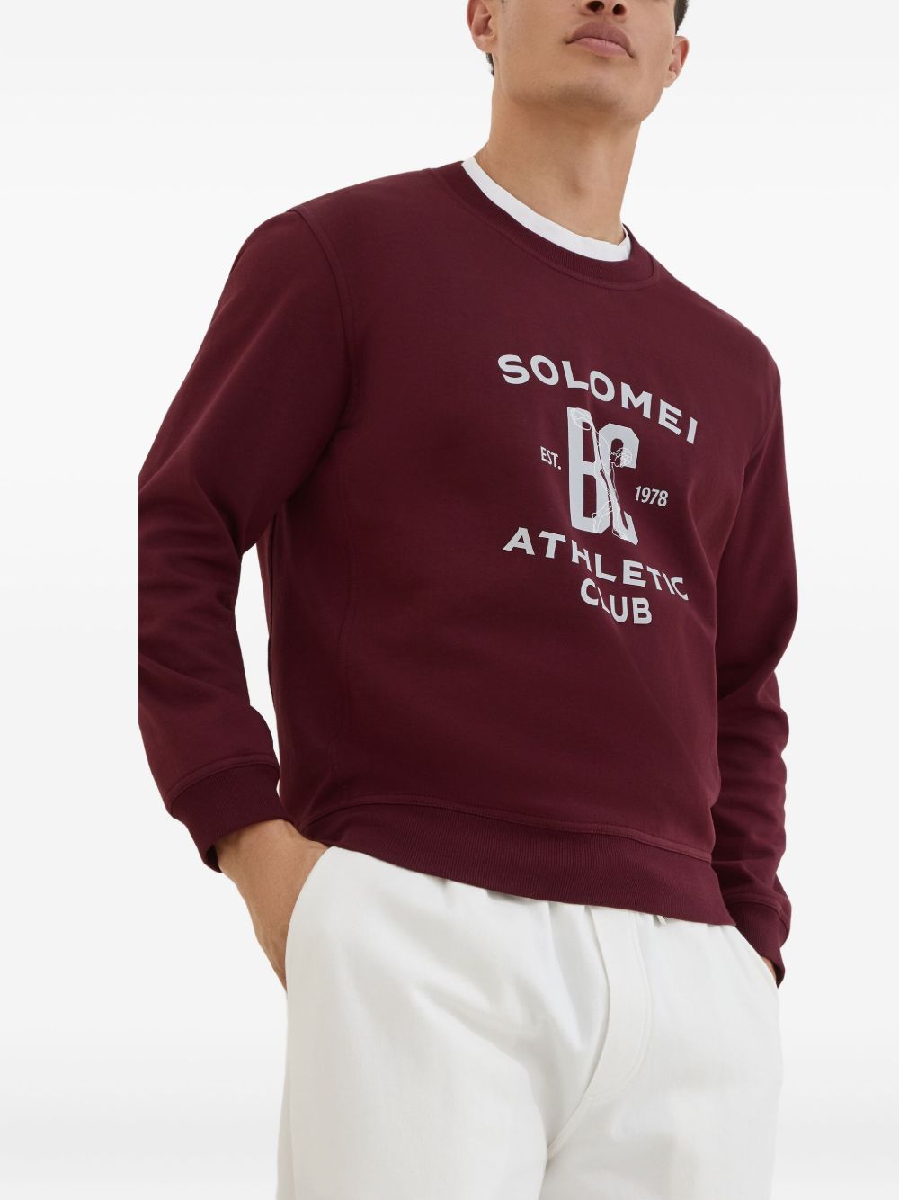 Brunello Cucinelli Sweaters Bordeaux