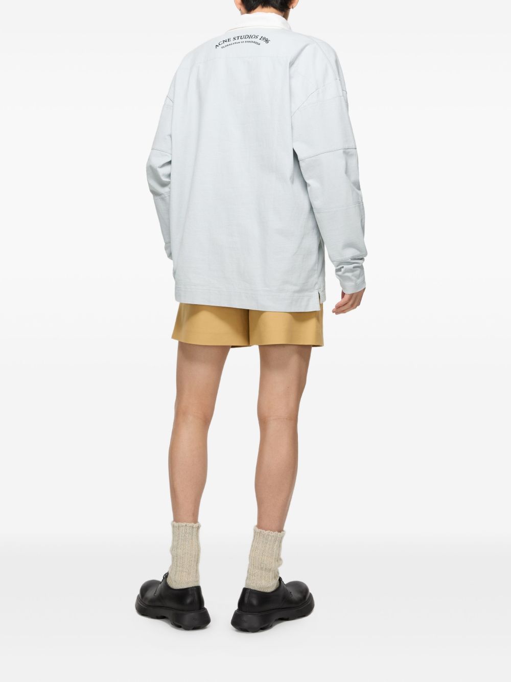 Acne Studios T-Shirts And Polos Light Grey Cotton