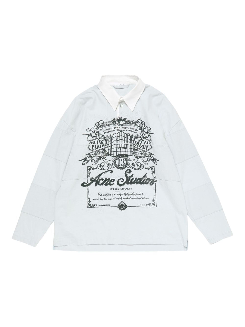 Acne Studios T-Shirts And Polos Light Grey Cotton