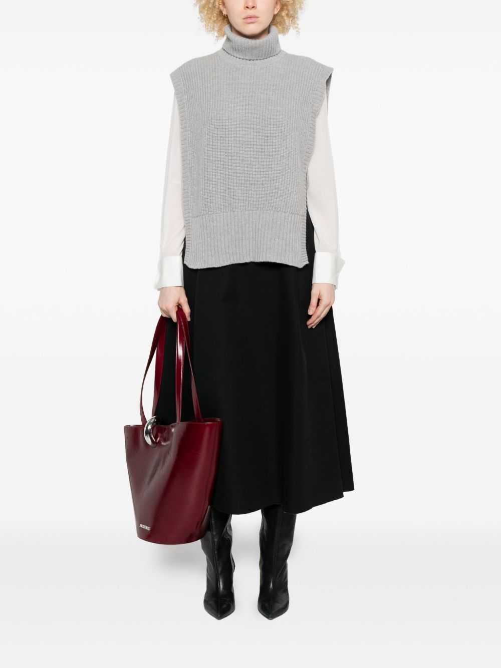 Davantino Sweaters Light Grey Lana