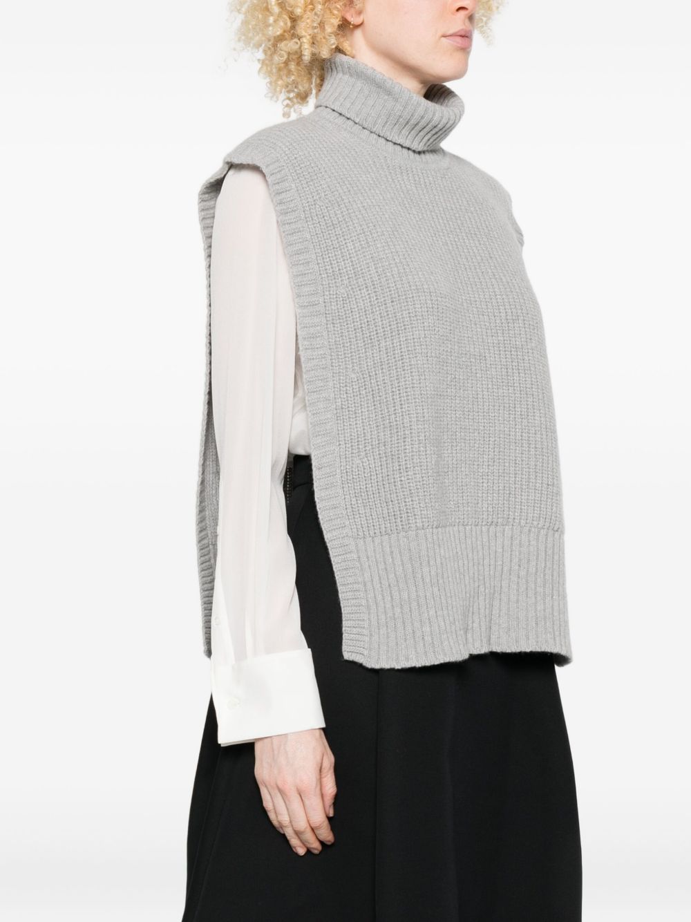 Davantino Sweaters Light Grey Lana