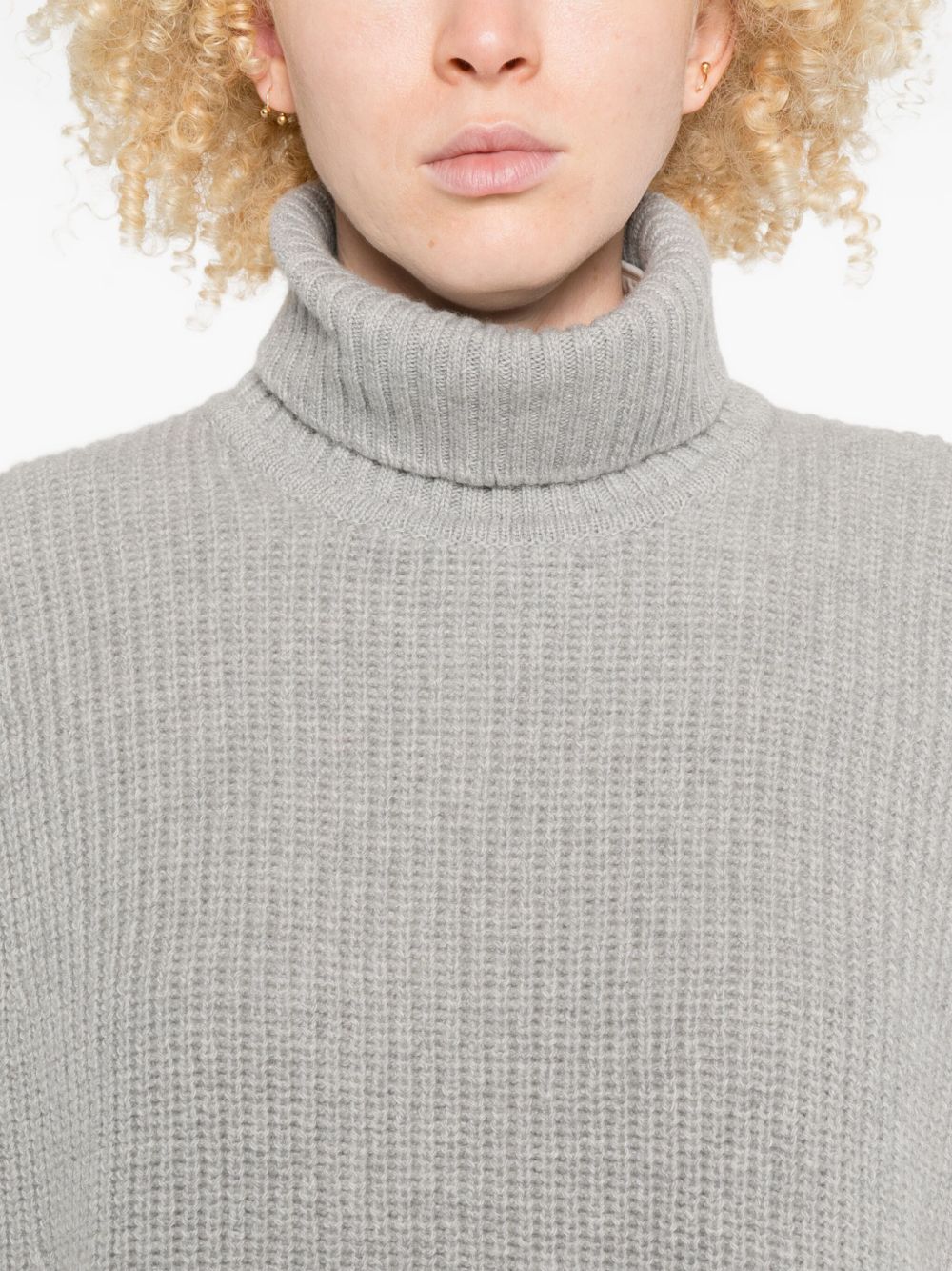 Davantino Sweaters Light Grey Lana