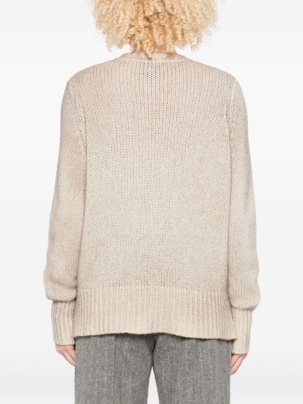 Avant Toi Sweaters Beige Fabric