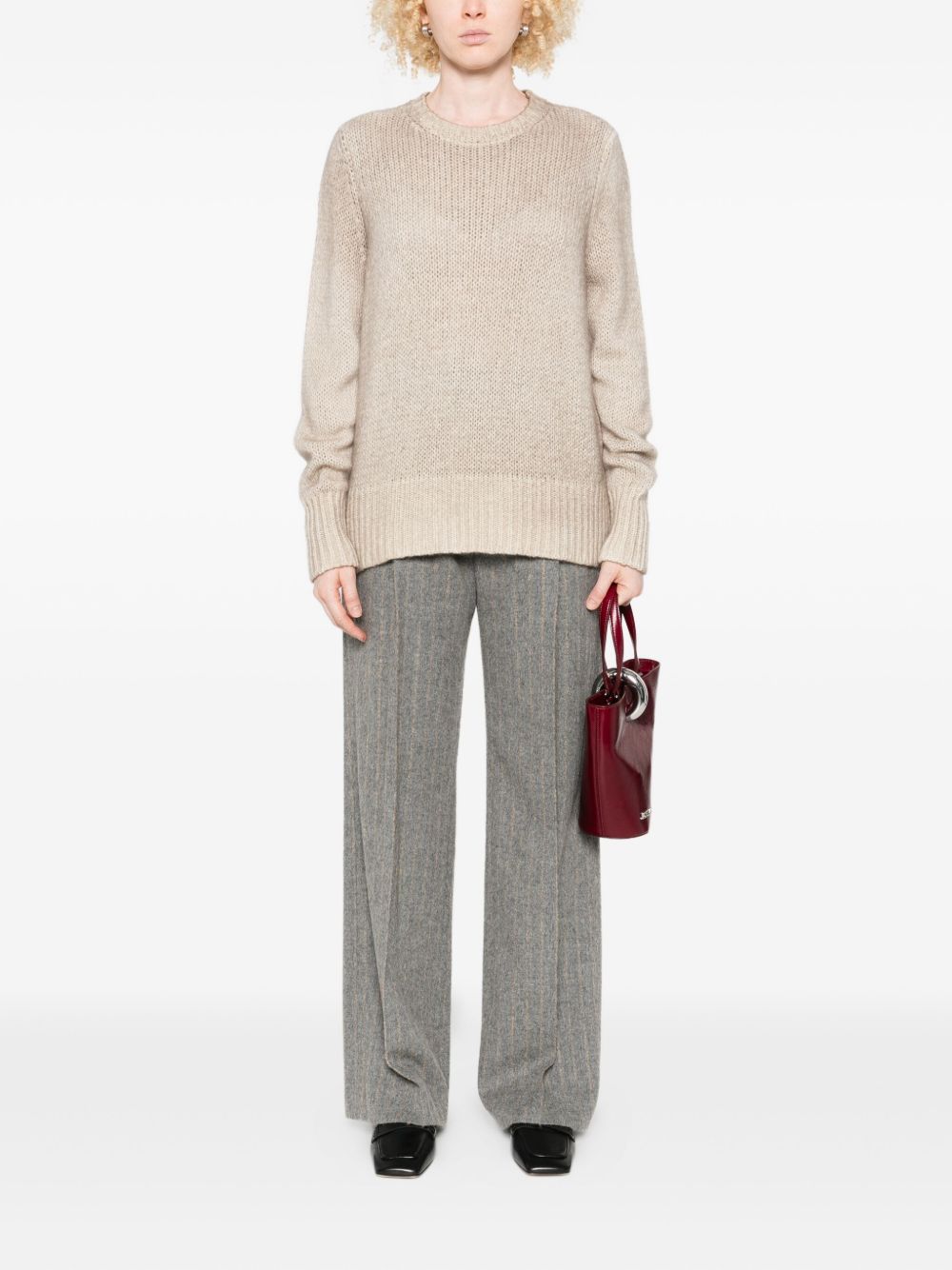 Avant Toi Sweaters Beige Fabric