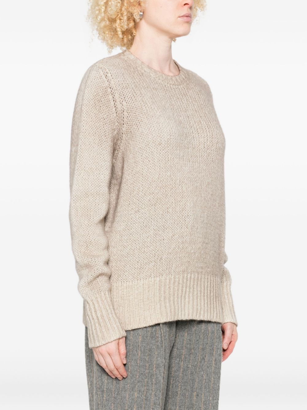 Avant Toi Sweaters Beige Fabric