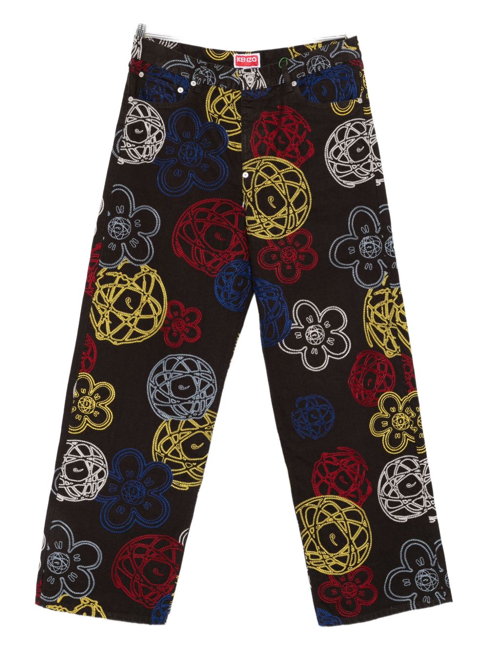 Kenzo Futura Trousers Brown