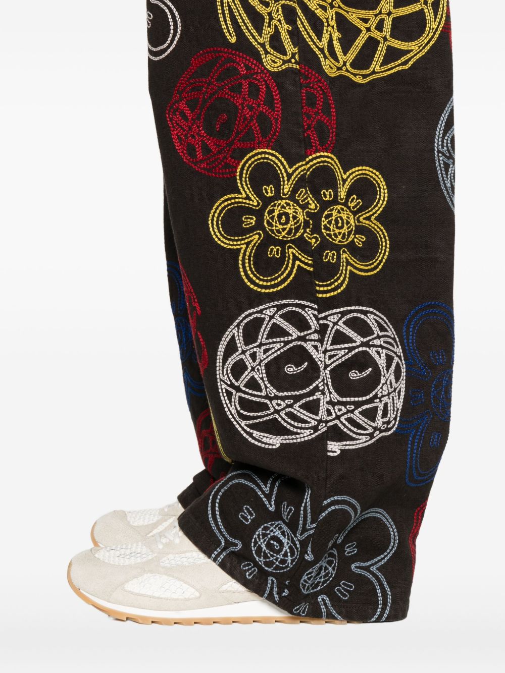 Kenzo Futura Trousers Brown